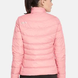 Puma Women Pink Solid PWRWarm packLITE 600 Padded Jacket image 3