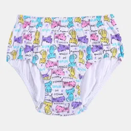 bodycare kids Bodycare Girls Pack of 5 Assorted Printed Briefs KIA9106-PK001 image 4