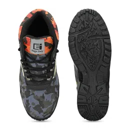 Eego Italy Men Multicoloured Leather Trekking Shoes image 2