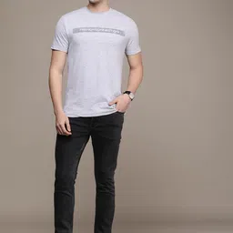 French Connection Men Slim Fit Light Fade Stretchable Jeans image 3