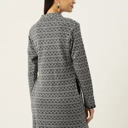 American Eye Women Self-Design Longline Cardigan image 4