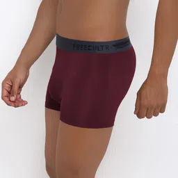 FREECULTR Men Pack Of 2 Solid Anti-Bacterial Trunks FC-XT-T-AG-SW-S image 2