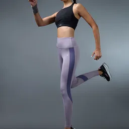 CULT Women's Lavender Run Elevate Tights image 3