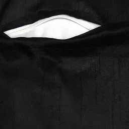 Alina decor Black & White Set of 2 Embellished Square Cushion Covers image 2