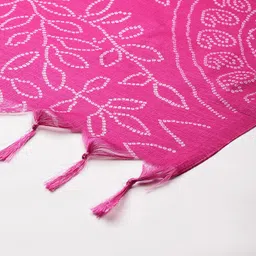 Rani Saahiba Bandhani Printed Art Silk Dupatta image 2