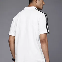 ADIDAS Men 3 Striped Polo Collar T-shirt image 2