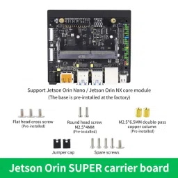 Yahboom Jetson Nano B01 & Orin SUPER Carrier Board | Edge AI & Robotics Developer Kit Yahboom Jetson Nano B01 & Orin SUPER Carrier Board | Edge AI & Robotics Developer Kit-picture-10