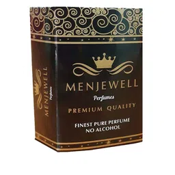 Menjewell Unisex Pack of 2 Refreshing Sandal Wood Attar & Chocolate Attar - 5 ml Each image 2