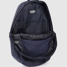 UNDER ARMOUR Unisex Brand Logo Printed Water Repellent Hustle Lite Backpack image 4