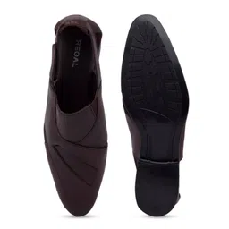 Regal Men Brown Leather Shoe-Style Sandals image 3