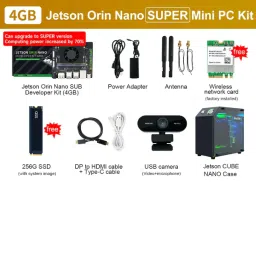 Yahboom Jetson Orin Nano Developer Kit (4GB/8GB | Official & SUB Versions) – Edge AI & Robotics Power Kit Yahboom Jetson Orin Nano Developer Kit (4GB/8GB | Official & SUB Versions) – Edge AI & Robotics Power Kit image 5