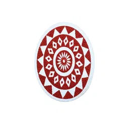 BELLA TRUE Set Of 6 Floral Printed Cotton Round Table Placemats image 5