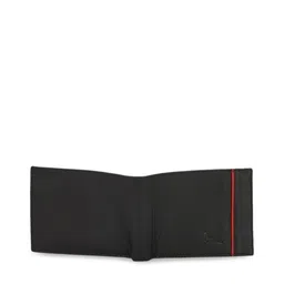 Pacific Gold Men Black Solid Two Fold Leather Wallet image 3