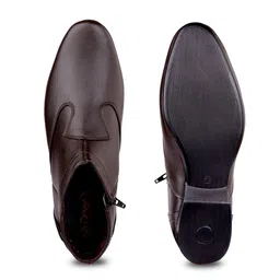 Bxxy Men 9 Cm Hidden Height Increasing Casual Block-Heeled Regular Boots image 4