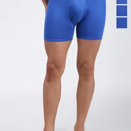 AMUL COMFY Pack Of 4 Pure Cotton Trunks AC-LPTROE-SKY-4XL-4PC image 1