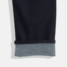 U.S. Polo Assn. Kids Boys Blue Relaxed Fit Mid-Rise Light Fade Stretchable Jeans image 3