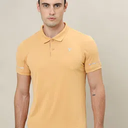 Technosport Polo Collar Anti Static Slim Fit Active T-shirt-picture-36