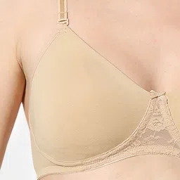 Van Heusen Beige Antibacterial Non-Wired Non Padded Seamless Shaper Bra ILIBR1CSSWW3711001 image 2