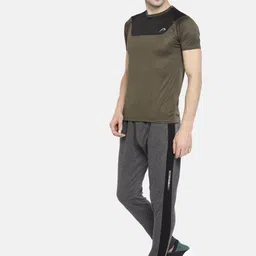 Proline Active Men Charcoal Grey Solid Slim Fit Jogger image 5