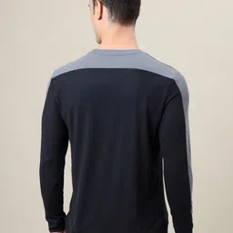 Technosport Men Pack of 2 Colourblocked Antimicrobial Casual T-shirt image 5