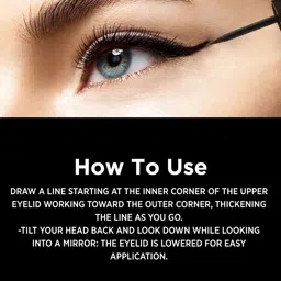 Colorbar All-Matte 16 Hrs Stay Eyeliner 2.5 ml - Black 001 image 2