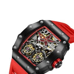 GIORDANO Men Printed Dial & Bracelet Style Straps Analogue Powered Watch GZ-50128-04 image 5