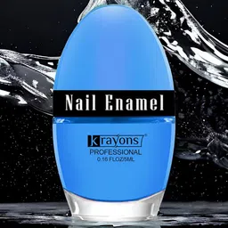 krayons Professional Set Of 6 High Shine Quick Dry Glossy Nail Paints - 5ml Each image 4