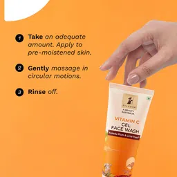 Pilgrim Vitamin C Gel Face Wash with Kakadu Plum & Lime Pearl - 100 ml image 3