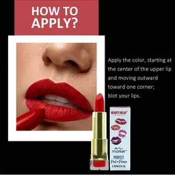 beautyrelay london BeautyRelay Long Lasting Perfect Pout & Primer Lipstick 3.5 g - Purple Passion image 4