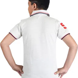 Clothe Funn Pack of 2 Polo Collar Pure Cotton Applique T-shirt image 2