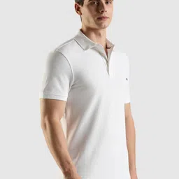 Tommy Hilfiger Polo Collar Short Sleeves Slim Fit Cotton T-shirt image 4