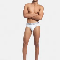 Jockey Men Tactel Microfiber Elastane Stretch Brief with Moisture Move Treatment IC27-0105 image 5