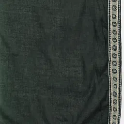 Biba Women Green Floral Printed Regular Kurta with Palazzos & With Dupatta image 2