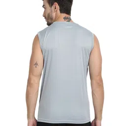 FTX Pack Of 4 Colourblocked Round Neck Gym Vests 709-1_709-2_709-10_709-16-S image 3