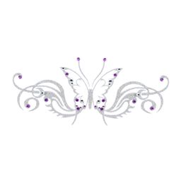 Comet Busters Body Jewel Butterfly Design Temporary Tattoo-picture-2