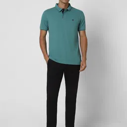 Van Heusen Sport Applique Detail Polo Collar T-shirt image 5