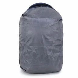 LOOKMUSTER Unisex Blue & Black Colourblocked Backpack image 3