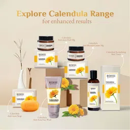 Richfeel Set Of 3 Calendula Anti-Acne Face Pack with Kaolin Clay - 50g each image 2