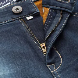 Mast & Harbour Men Straight Fit High-Rise Light Fade Stretchable Jeans image 5