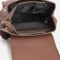 Van Heusen Women Textured Backpack image 2