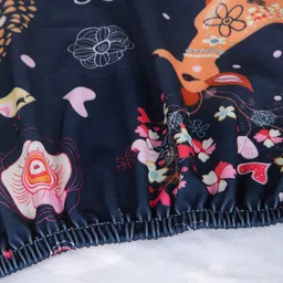 Cortina Set of 4 Multicoloured Ethnic Motif Printed Chair Covers image 2