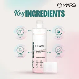 MARS Mr Remover Biphasic Makeup Remover Micellar Water with Vitamin E - 120 ml image 4