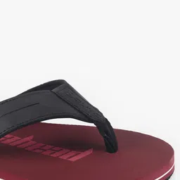 Duke Men Maroon Printed Thong Flip-Flops image 4