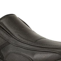 Bata Men Black Slip-On Sneakers image 3