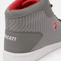 Ducati Men Striped PU Sneakers image 5