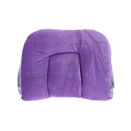 Superminis Kids Purple Solid Velvet Bedding With Mosquito Net image 3