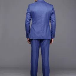 Raymond Self-Design Slim Fit Single Breasted 2-Piece Formal Suit image 2