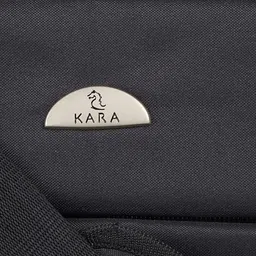 Kara Men Black Solid Laptop Bag With Detachable Sling Strap image 3