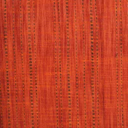 Fabindia Red & Black Striped Cotton Window Curtain image 3