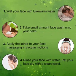 Vagads Khadi Aloe Vera Scrub Face Wash - 200ml image 2